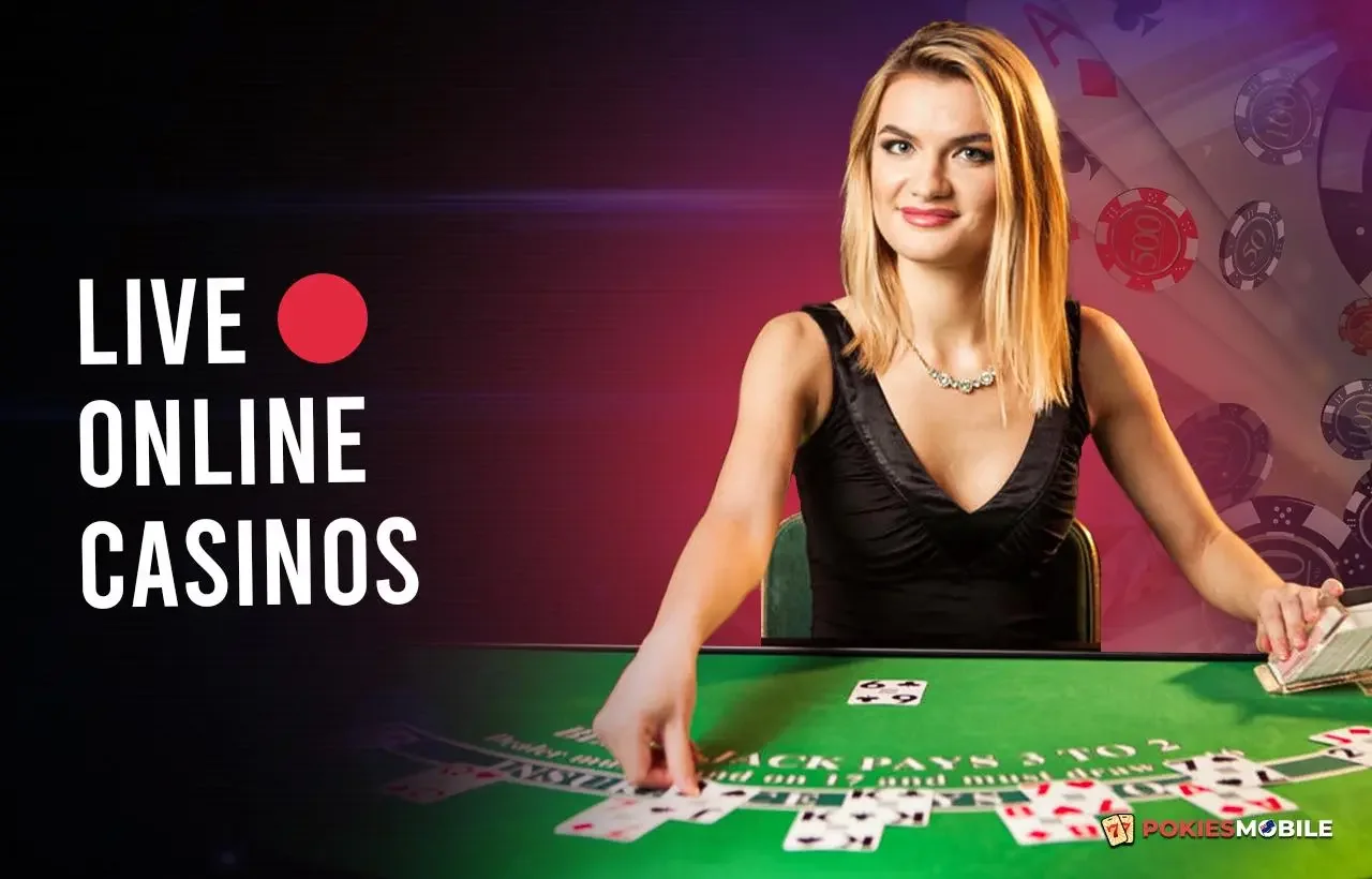 Suasana meja kasino live dengan dealer dan tampilan permainan real-time